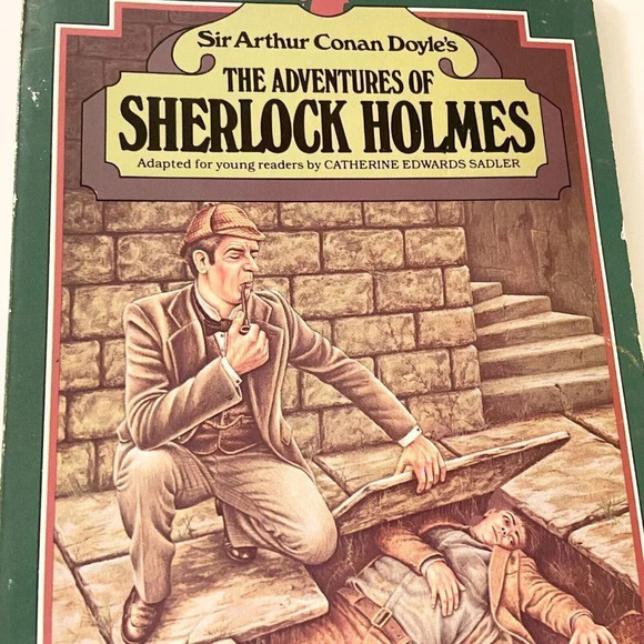 Vintage 1981 Sir Arthur Conan  Doyles The Adventures of Sherlock Holmes Book 3 - Picture 6 of 14